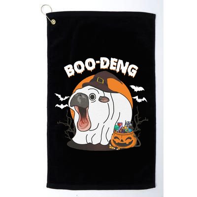 Boo Deng Funny Moo Deng Hallowee Golf Towel