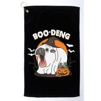 Boo Deng Funny Moo Deng Hallowee Golf Towel