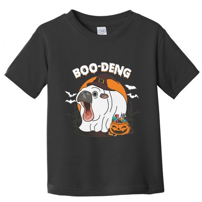 Boo Deng Funny Moo Deng Hallowee Toddler T-Shirt