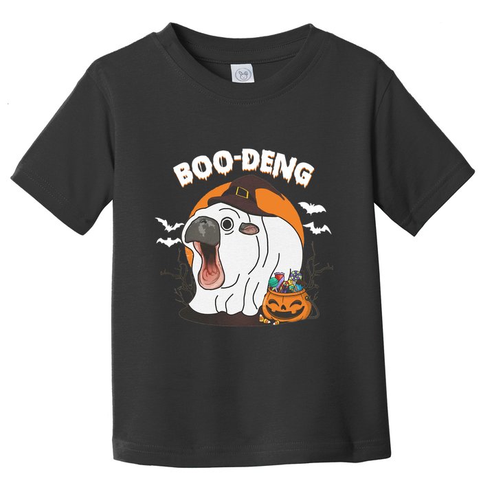 Boo Deng Funny Moo Deng Hallowee Toddler T-Shirt