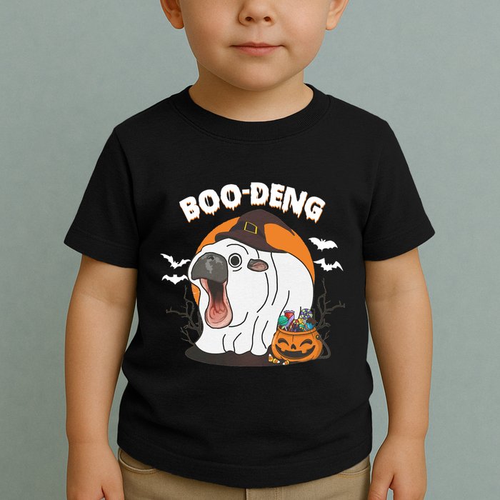 Boo Deng Funny Moo Deng Hallowee Toddler T-Shirt