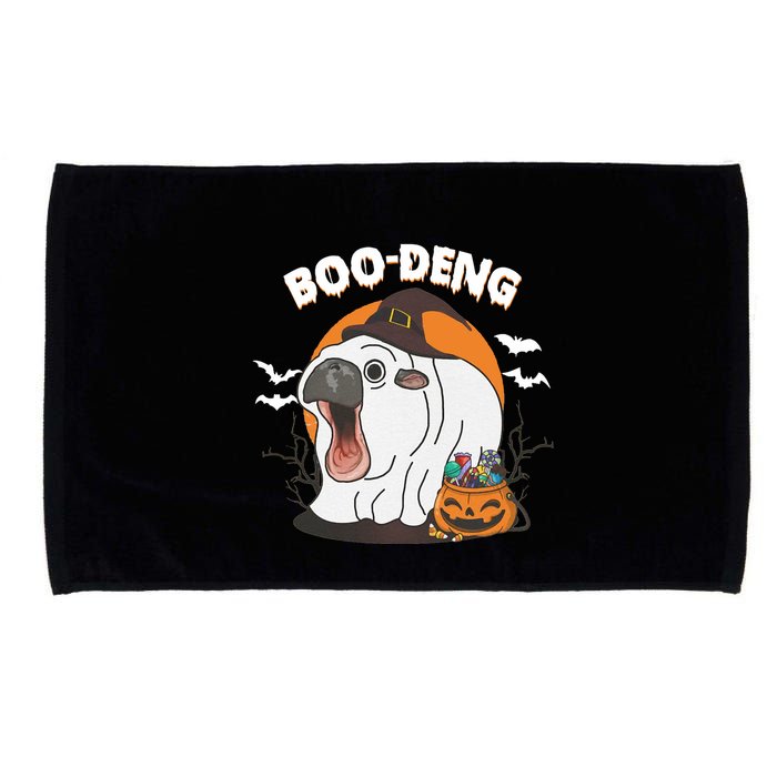 Boo Deng Funny Moo Deng Hallowee Microfiber Hand Towel