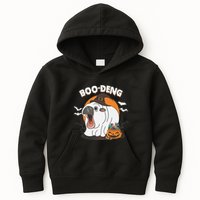Boo Deng Funny Moo Deng Hallowee Kids Hoodie