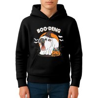 Boo Deng Funny Moo Deng Hallowee Kids Hoodie