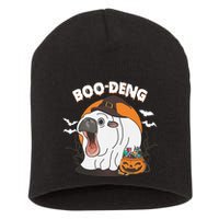 Boo Deng Funny Moo Deng Hallowee Short Acrylic Beanie