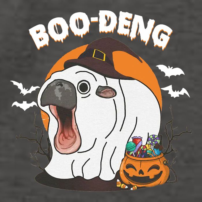 Boo Deng Funny Moo Deng Hallowee Vector Backpack