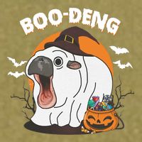 Boo Deng Funny Moo Deng Hallowee Garment-Dyed Women's Muscle Tee