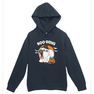 Boo Deng Funny Moo Deng Hallowee Urban Pullover Hoodie