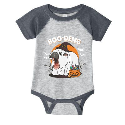 Boo Deng Funny Moo Deng Hallowee Infant Baby Jersey Bodysuit