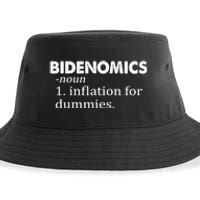 Bidenomics Definition Funny AntiBiden Sustainable Bucket Hat