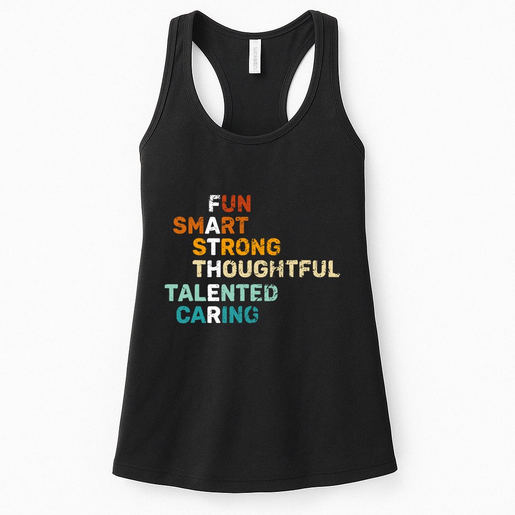 Best Dad From Daughter Funny Fathers Day Birthday From Son Womens Tank Top
