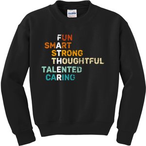 Best Dad From Daughter Funny Fathers Day Birthday From Son Kids Sweatshirt