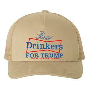 Beer Drinkers For Trump King Of Presidents Yupoong Adult 5-Panel Trucker Hat