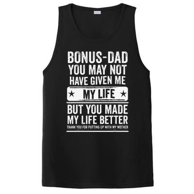 Bonus Dad Fathers Day Make My Life Better Thanks PosiCharge Competitor Tank