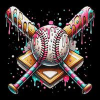 Baseball Drip For Ice Cream With Sprinkles Drip Sustainable Bucket Hat