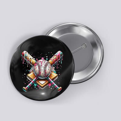 Baseball Drip For Ice Cream With Sprinkles Drip Button