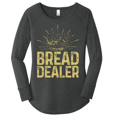 Bread Dealer Funny Bakery Baking Women's Perfect Tri Tunic Long Sleeve Shirt