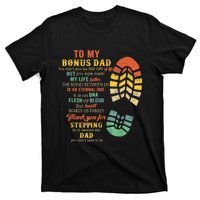 Bonus Dad FatherS Day Gift From Stepdad For Daughter Son T-Shirt