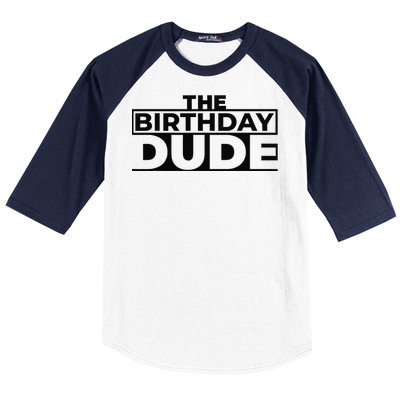 Birthday Dude Graphic Novelty Baseball Sleeve Shirt