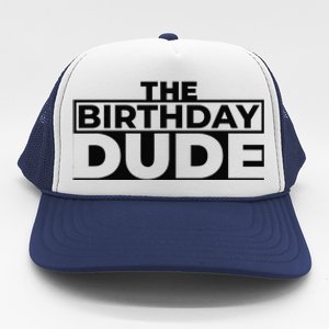 Birthday Dude Graphic Novelty Trucker Hat