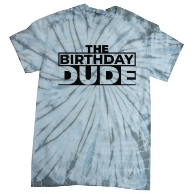 Birthday Dude Graphic Novelty Tie-Dye T-Shirt