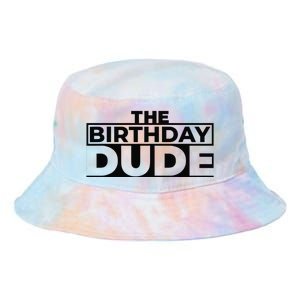 Birthday Dude Graphic Novelty Tie Dye Newport Bucket Hat