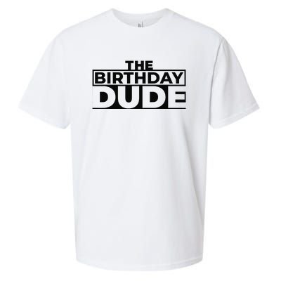 Birthday Dude Graphic Novelty Sueded Cloud Jersey T-Shirt