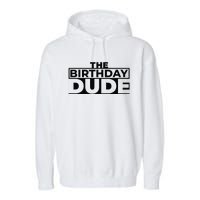 Birthday Dude Graphic Novelty Garment-Dyed Fleece Hoodie