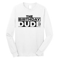 Birthday Dude Graphic Novelty Long Sleeve Shirt