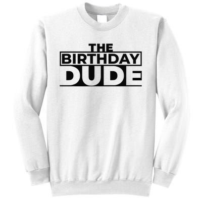 Birthday Dude Graphic Novelty Sweatshirt