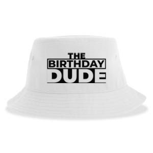 Birthday Dude Graphic Novelty Sustainable Bucket Hat