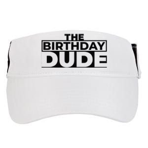 Birthday Dude Graphic Novelty Adult Drive Performance Visor