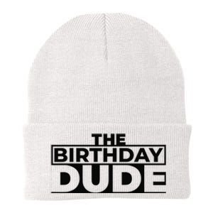 Birthday Dude Graphic Novelty Knit Cap Winter Beanie