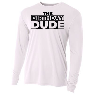 Birthday Dude Graphic Novelty Cooling Performance Long Sleeve Crew