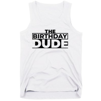 Birthday Dude Graphic Novelty Tank Top