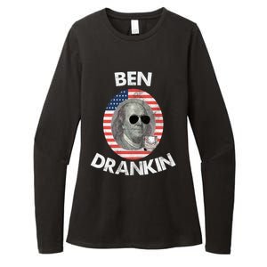 Ben Drankin Gift 4th Of July Gift Beer Party Gift Womens CVC Long Sleeve Shirt