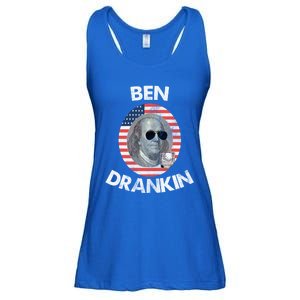 Ben Drankin Gift 4th Of July Gift Beer Party Gift Ladies Essential Flowy Tank