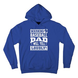 Baseball Dad Gift Baseball Lover Cool Gift Hoodie