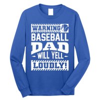 Baseball Dad Gift Baseball Lover Cool Gift Long Sleeve Shirt