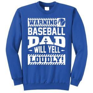 Baseball Dad Gift Baseball Lover Cool Gift Sweatshirt