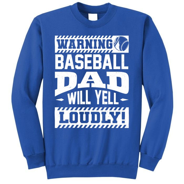 Baseball Dad Gift Baseball Lover Cool Gift Sweatshirt