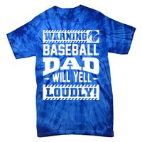 Baseball Dad Gift Baseball Lover Cool Gift Tie-Dye T-Shirt