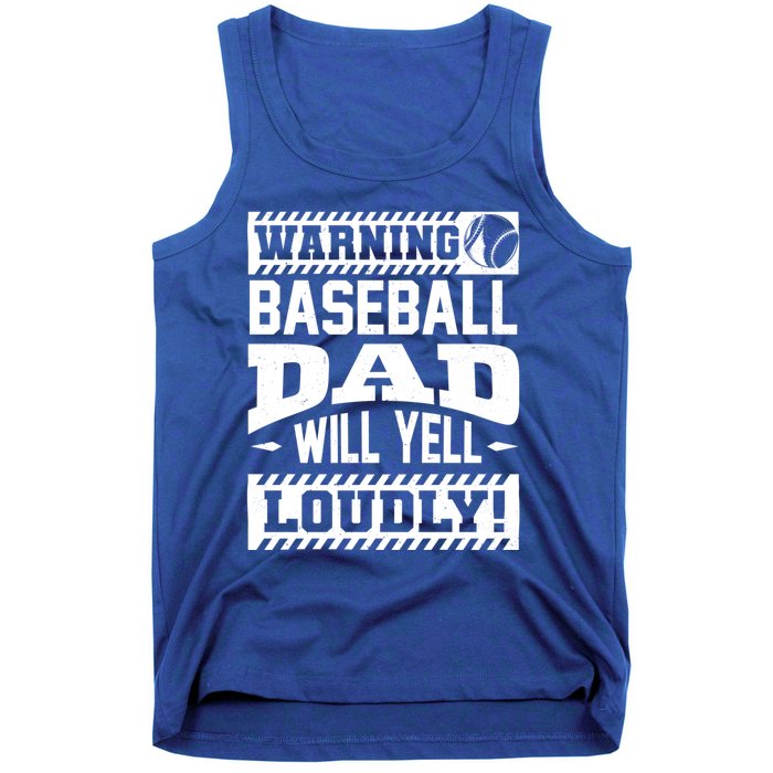 Baseball Dad Gift Baseball Lover Cool Gift Tank Top