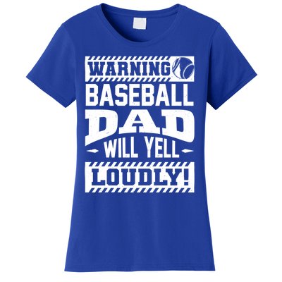 Baseball Dad Gift Baseball Lover Cool Gift Women's T-Shirt