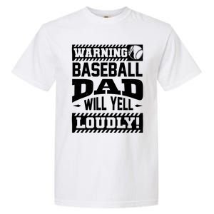 Baseball Dad Gift Baseball Lover Cool Gift Garment-Dyed Heavyweight T-Shirt