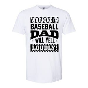 Baseball Dad Gift Baseball Lover Cool Gift Softstyle CVC T-Shirt