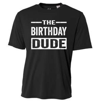 Birthday Dude Graphic Novelty Cooling Performance Crew T-Shirt