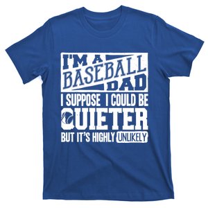 Baseball Dad Gift Baseball Lover Gift T-Shirt