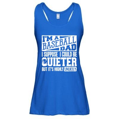 Baseball Dad Gift Baseball Lover Gift Ladies Essential Flowy Tank