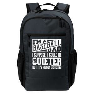 Baseball Dad Gift Baseball Lover Gift Daily Commute Backpack